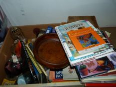 Box Containing Assorted Books