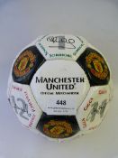 Autographed Manchester United Official Football