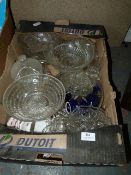 Box Containing Assorted Glassware, Etc
