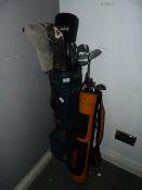 Golf Clubs and Bags