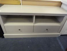 *Light Grey Sideboard Unit with Two Drawers