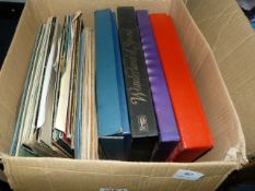 Box of LPs