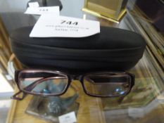 Pair of Emporio Armani Glasses in Case