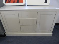 *Grey Two Door Three Drawer Sideboard