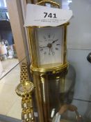 Brass Carriage Clock and a PLayboy Wristwatch