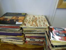 Collection of LPs and 45s
