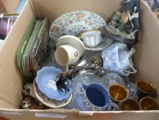 Glassware, POttery, Etc