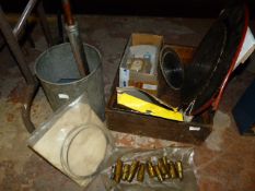 *Box Containing TCT Circular Saw Blades, Rotabroach BIts, Etc