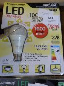 *Conserve Energy Dimmable Light Bulb