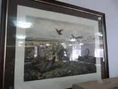 Framed Print of Pheasants 