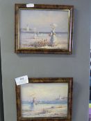 Pair of Framed Oil Paintings
