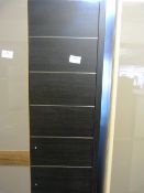 *Black Single Door Wardrobe