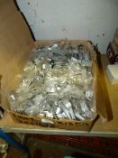 *Box of Aluminium Coat Hooks
