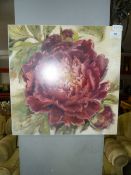 Canvas Depicting a Rose