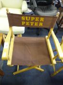Superpeter Folding Director Chair