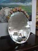 Oval Barbola Mirror