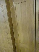 *Light Oak Single Door Wardrobe