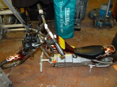 Chopper Style Rechargeable Motorcycle