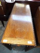 Oak Drop Leaf Table