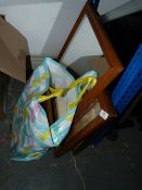 Assorted Framed Prints, Pine Mirror, Etc