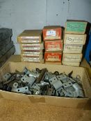 *Sixteen Boxes of Assorted Brass Barrel Bolts