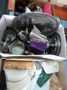 Stainless Steel Tea Set and Cups, Mugs, Etc