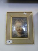 Framed Print of a Girl