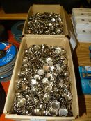 *Two Boxes of Furniture Glide Cups