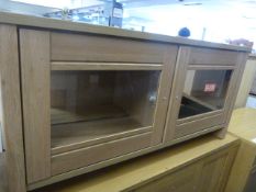 *Beech Effect Two Door TV Unit