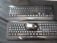*Two Microsoft Keyboards and Mouse
