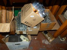 *Assorted Pegboard Hangers, Etc