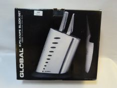 *GLOBAL KNIFE BLOCK 6 PIECE