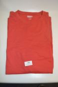 *COTTON T-SHIRT (RED) SIZE: XL