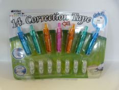 *POINT AND LINE 7PC CORRECTION PEN SET