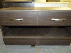 *SMALL DARK OAK TV UNIT