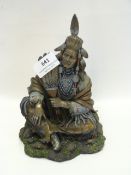 NATIVE AMERICAN FIGURINE 