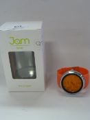 JAMTIME ORANGE FACED WRISTWATCH