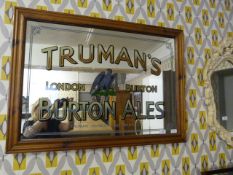 TRUMAN'S BURTON ALE PUB MIRROR