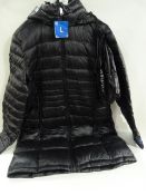*LADIES PADDED 3/4 LENGTH COAT SIZE: LARGE