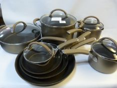 *CIRCULON COOKWARE 13 PIECE PAN SET