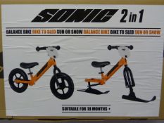 *2-IN-1 BALANCE BIKE TO SLEDGE
