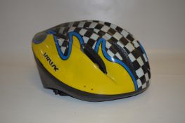 ACORN BICYCLE HELMET (BLACK, YELLOW AND BLUE)