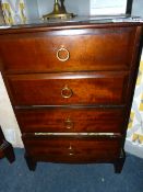 STAG FOUR HEIGHT CHEST OF DRAWERS