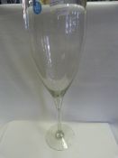 Centre Piece Display of a Giant Wine Glass