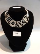 DIAMANTE NECKLACE LOVE