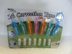 *POINT AND LINE 7PC CORRECTION PEN SET