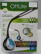 *OTTLITE LED DESK LAMP