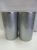 TWO WEDDING GIFT TINS