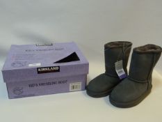 *KIRKLAND SHEARLING BOOTS SIZE:10