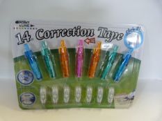*POINT AND LINE 7PC CORRECTION PEN SET